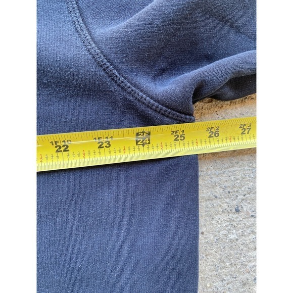 Eddie Bauer Sweater Mens XL Black Crewneck Pullover Fleece Lined Casual Outdoors - Picture 7 of 8